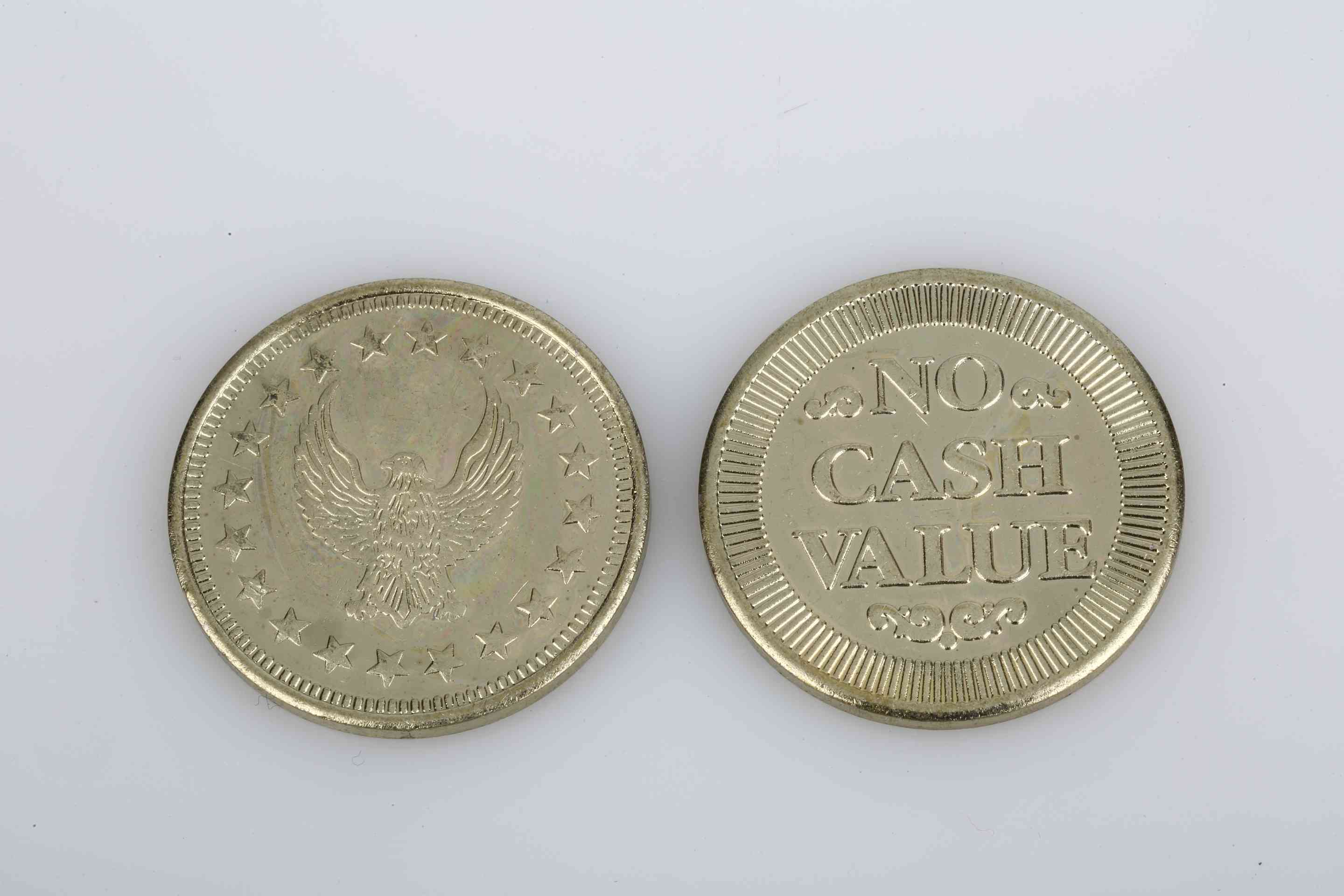 no cash value eagle token